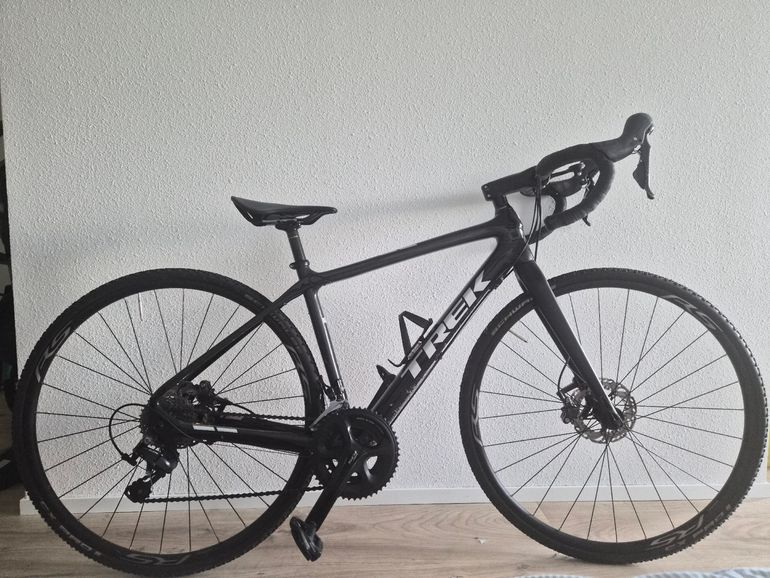 Used Trek Domane SL 5 2019 2019 Road & Gravel, Black — image 1 of 8