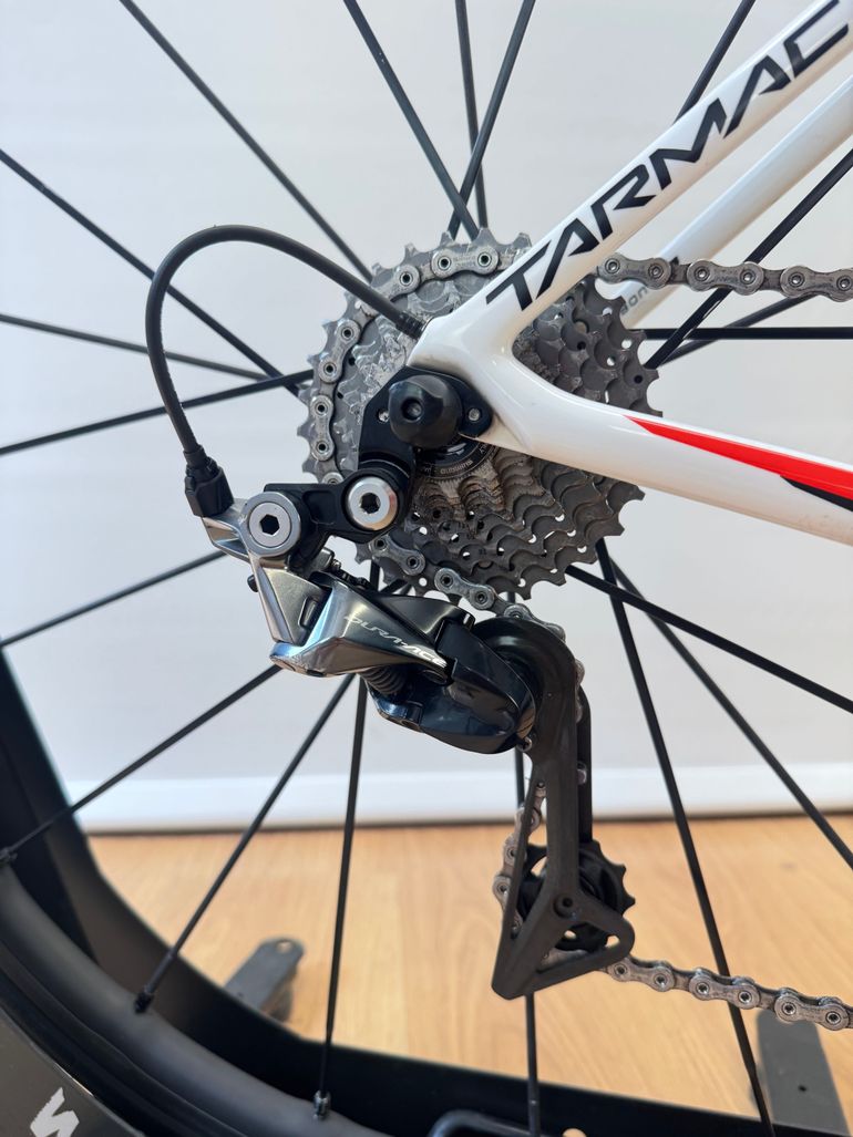 Used Specialized Specialized S-Works Tarmac SL6 Taglia 54 – 2018 2018 Road & Gravel, White — image 6 of 25