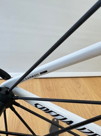 Used Specialized Specialized S-Works Tarmac SL6 Taglia 54 – 2018 2018 Road & Gravel, White — image 8 of 25