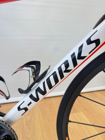 Used Specialized Specialized S-Works Tarmac SL6 Taglia 54 – 2018 2018 Road & Gravel, White — image 13 of 25