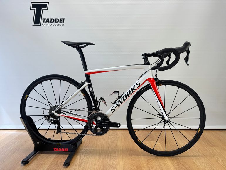Used Specialized Specialized S-Works Tarmac SL6 Taglia 54 – 2018 2018 Road & Gravel, White — image 2 of 25