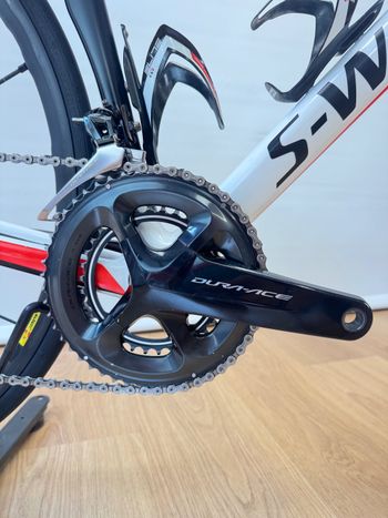 Used Specialized Specialized S-Works Tarmac SL6 Taglia 54 – 2018 2018 Road & Gravel, White — image 5 of 25