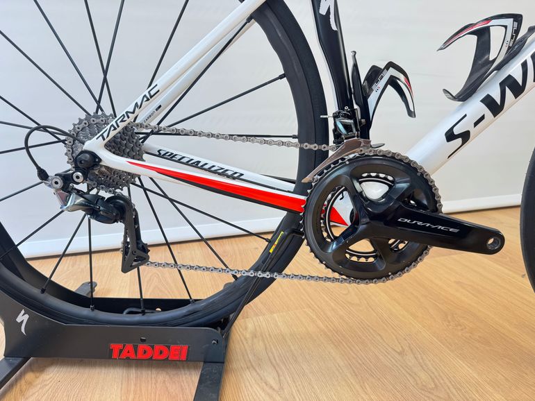 Used Specialized Specialized S-Works Tarmac SL6 Taglia 54 – 2018 2018 Road & Gravel, White — image 4 of 25