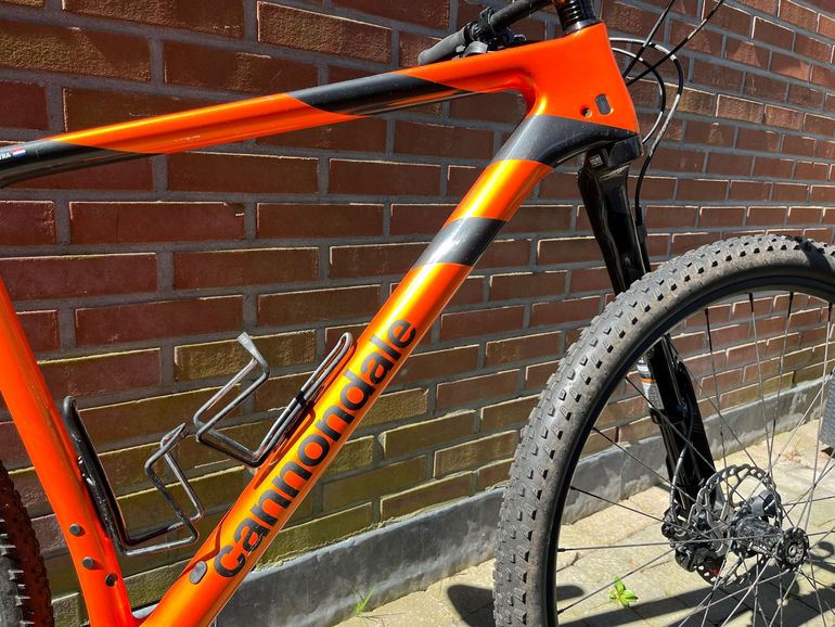 Used Cannondale F-Si Carbon 4 2021 2021 Mountainbike, Orange, 29 — image 4 of 11
