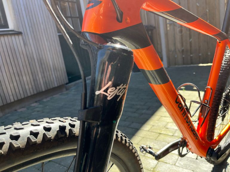 Used Cannondale F-Si Carbon 4 2021 2021 Mountainbike, Orange, 29 — image 10 of 11