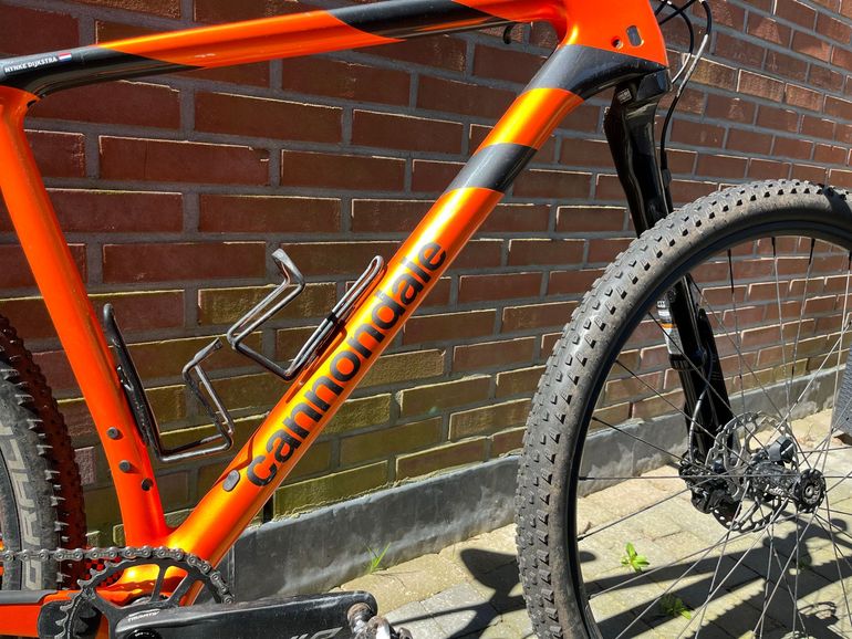 Used Cannondale F-Si Carbon 4 2021 2021 Mountainbike, Orange, 29 — image 5 of 11