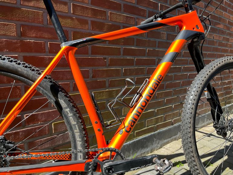 Used Cannondale F-Si Carbon 4 2021 2021 Mountainbike, Orange, 29 — image 2 of 11