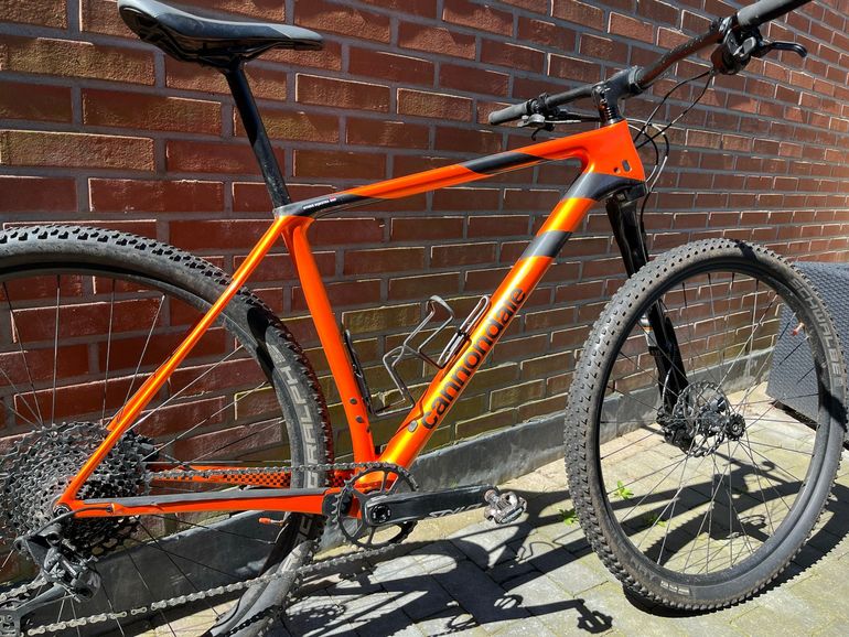 Used Cannondale F-Si Carbon 4 2021 2021 Mountainbike, Orange, 29 — image 3 of 11