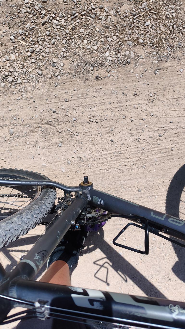 Used ROCKRIDER 5.2 V-brake 2008 Mountainbike, Light Gray — image 3 of 3