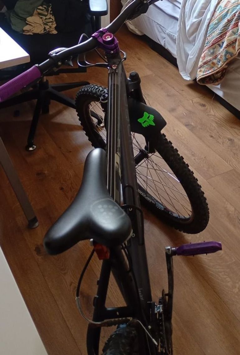 Used ROCKRIDER 5.2 V-brake 2008 Mountainbike, Light Gray — image 2 of 3