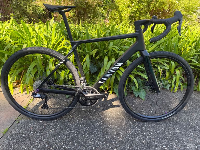 Used Canyon Grail CFR Di2 2024 2024 Road & Gravel, Black — image 1 of 6