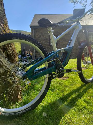 Used Cannondale Jekyll 1 2025 2025 Mountainbike, Blue, 29 — image 8 of 9