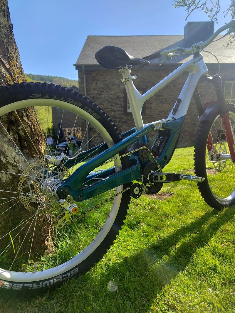 Used Cannondale Jekyll 1 2025 2025 Mountainbike, Blue, 29 — image 8 of 9