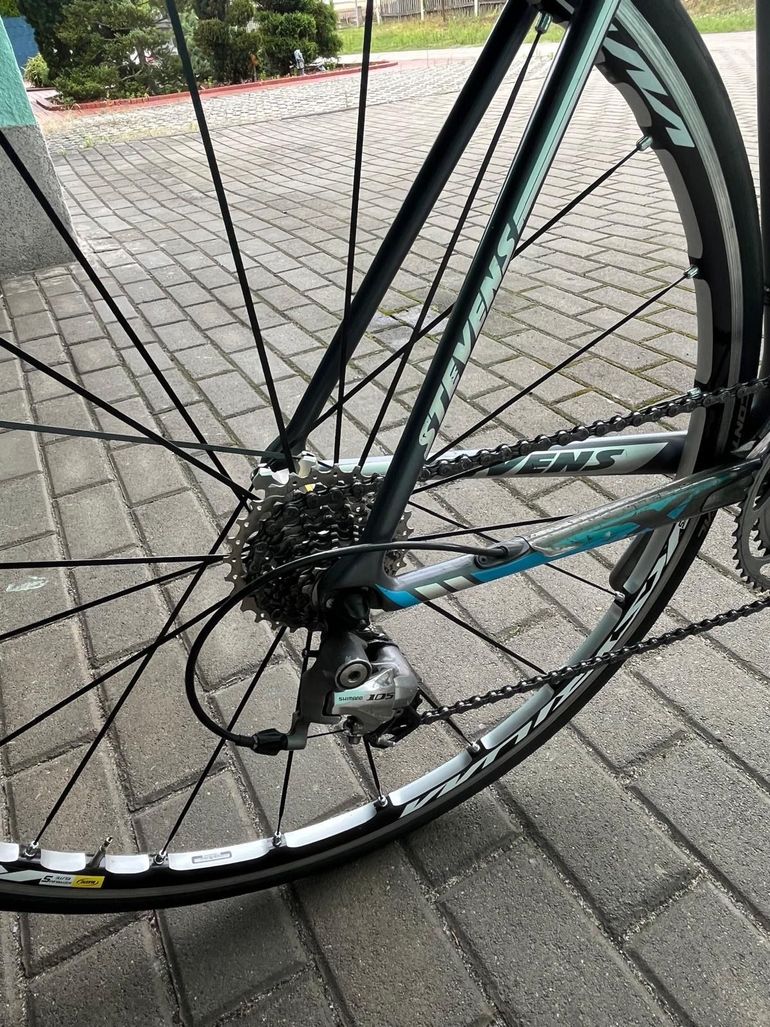Gebrauchtes Stevens Custom Shimano 105 2013 Road & Gravel, Hellgrau — Bild 3 von 14