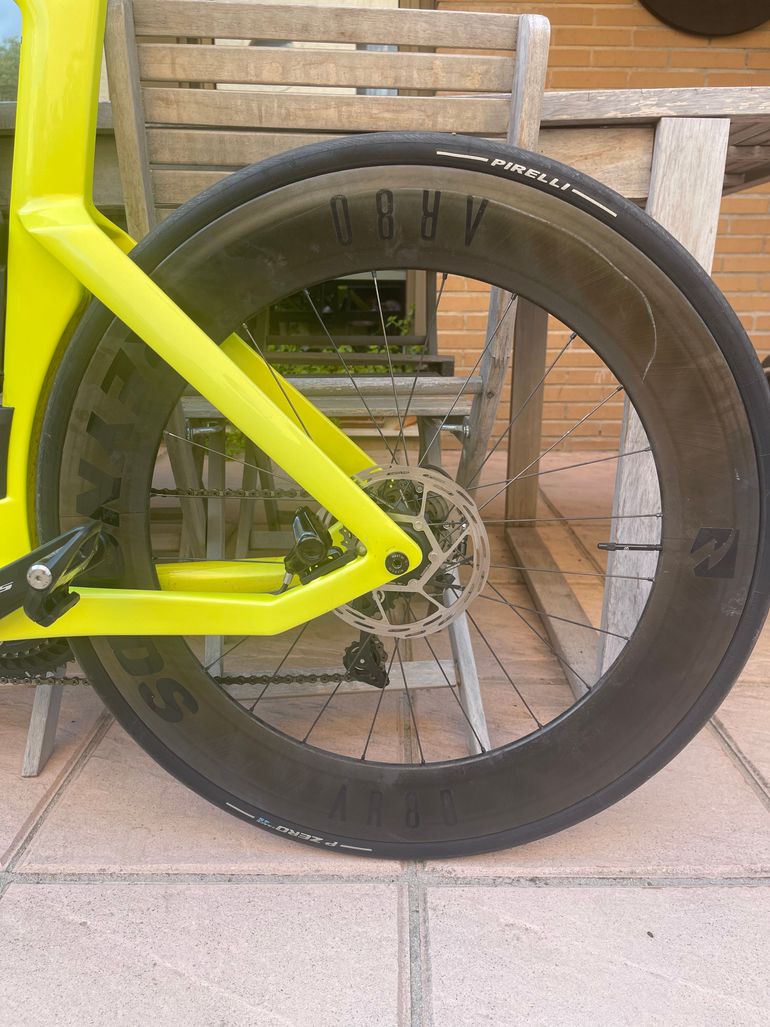 Used Canyon Speedmax CF 7 Disc 2021 2021 Road & Gravel, Green — image 9 of 9