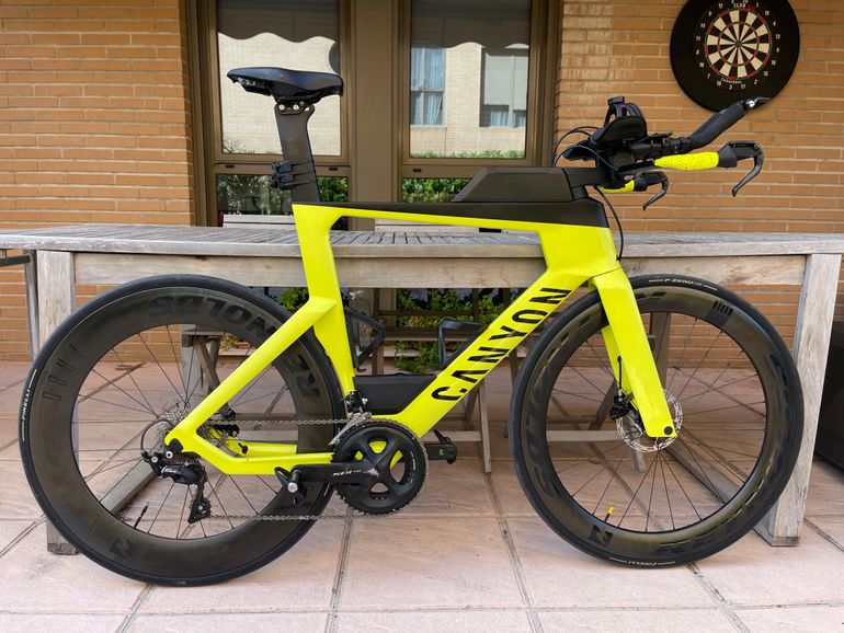 Used Canyon Speedmax CF 7 Disc 2021 2021 Road & Gravel, Green — image 1 of 9