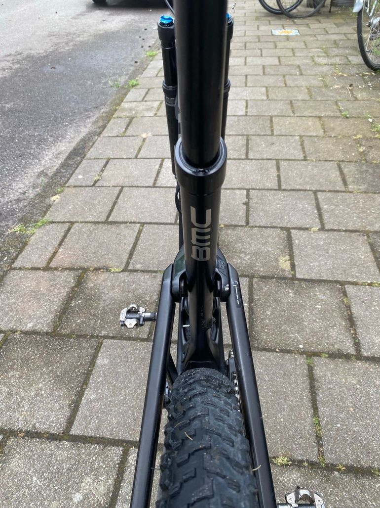 Used BMC Fourstroke Shimano XTR 2021 Mountainbike, Schwarz — image 16 of 17