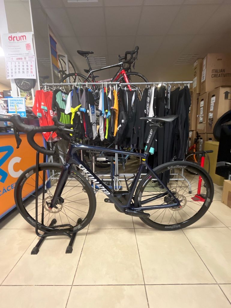 Used Specialized Roubaix Pro 2018 2018 Road & Gravel, Azul — image 2 of 7