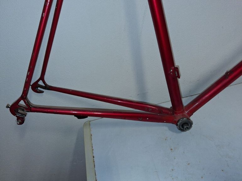 Used Coppi Coppi Custom Frameset 1989 Road & Gravel, Red — image 3 of 5