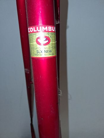 Used Coppi Coppi Custom Frameset 1989 Road & Gravel, Red — image 4 of 5