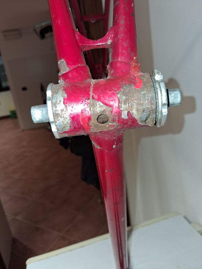 Used Coppi Coppi Custom Frameset 1989 Road & Gravel, Red — image 5 of 5