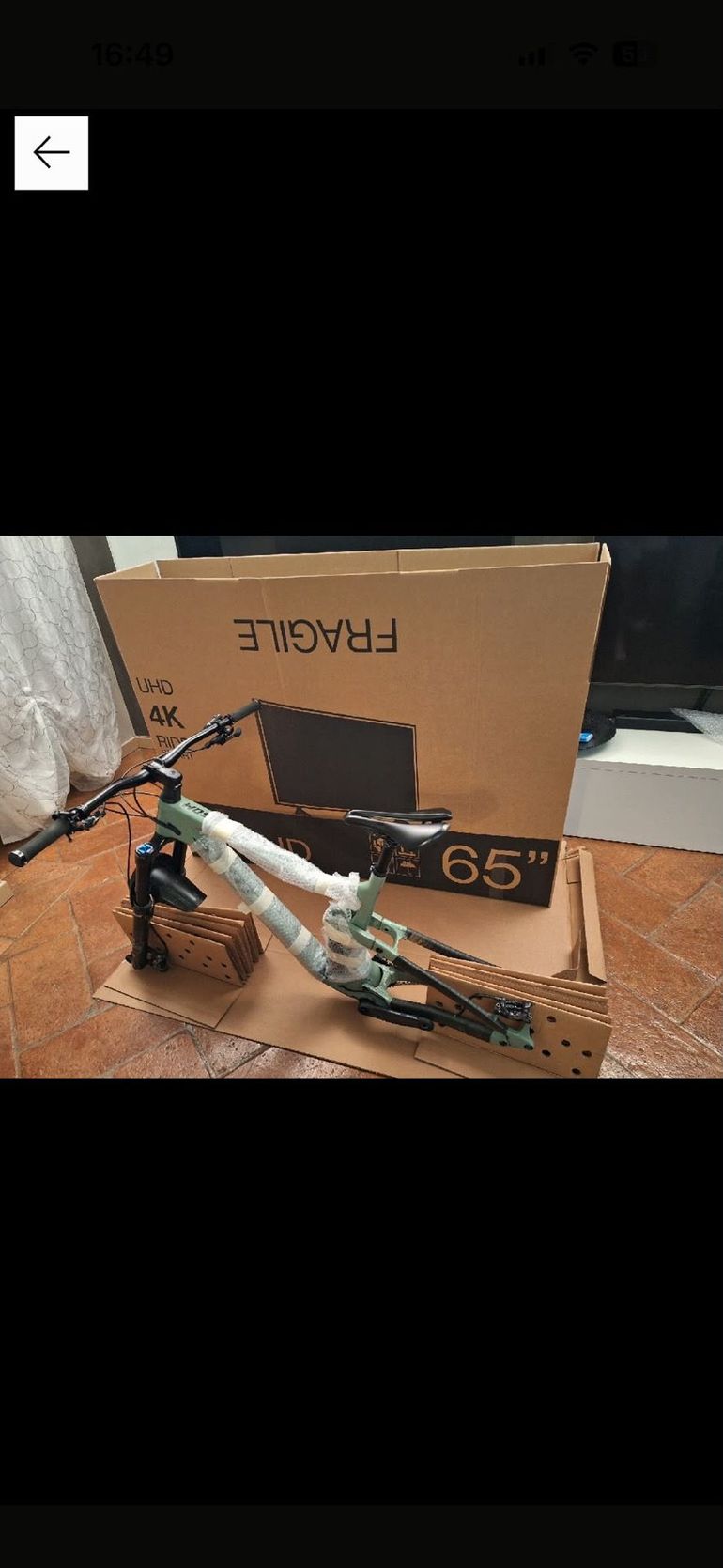 Used Scott Ransom 910 2021 Frameset 2021 Mountainbike, Green, 29 — image 2 of 7