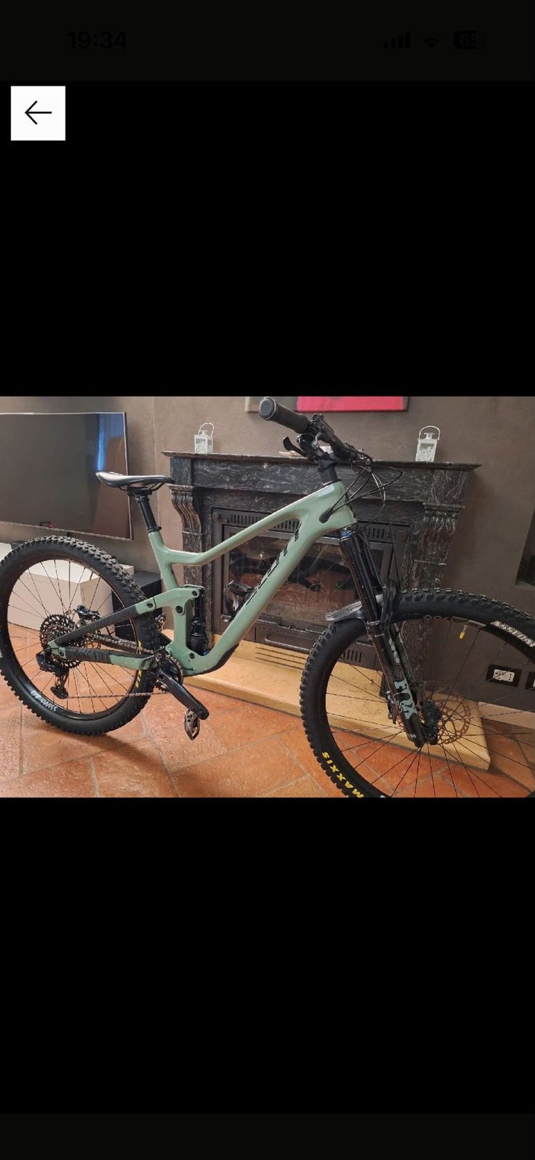 Used Scott Ransom 910 2021 Frameset 2021 Mountainbike, Green, 29 — image 3 of 7