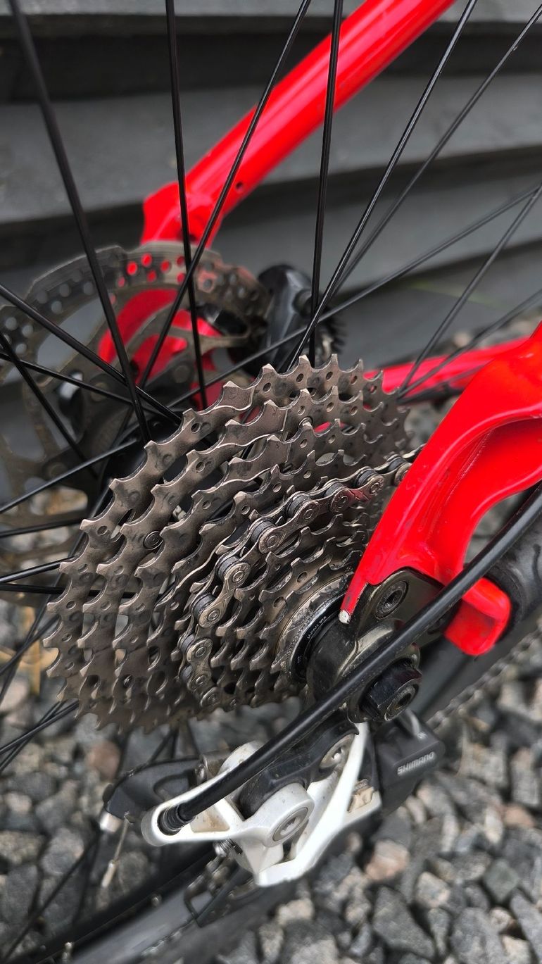 Used Ragley Marley Shimano Deore XT 2022 Mountainbike, Red — image 4 of 15