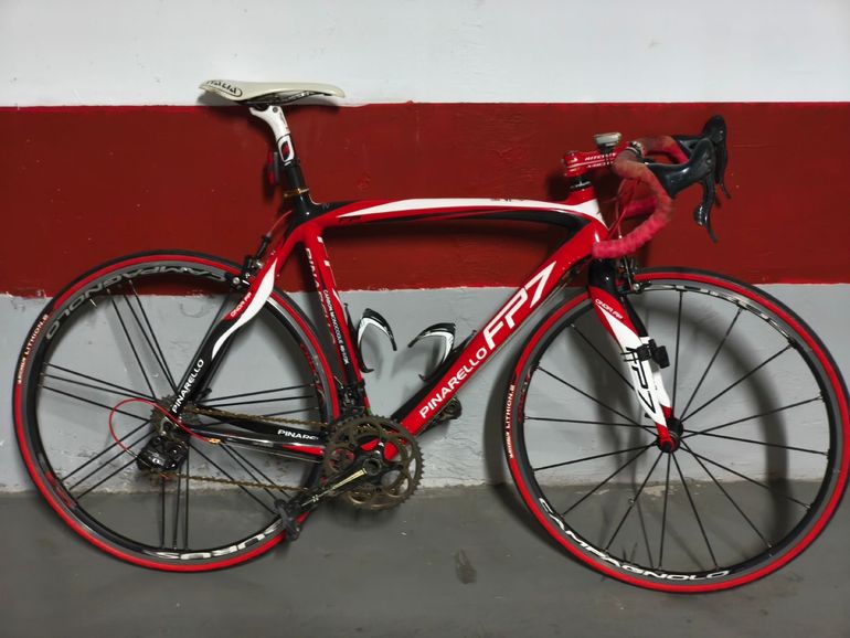 Used Pinarello Pinarello Custom Campagnolo Super Record 2010 Road & Gravel, Red — image 1 of 4
