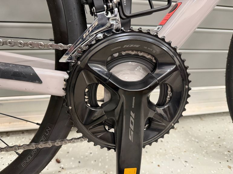 Used Canyon Endurace CF 7 Di2 2026 2026 Road & Gravel, Light Gray — image 3 of 8