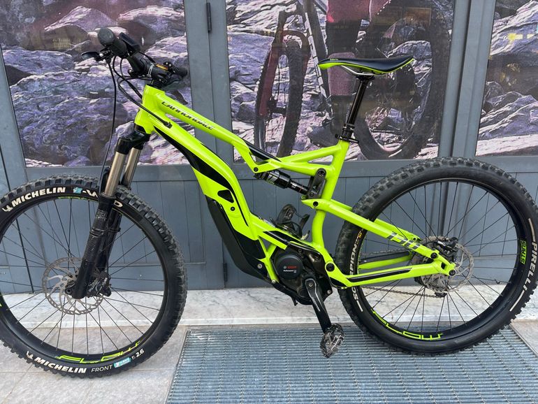 Used Cannondale Moterra neo Shimano Deore 2017 Mountainbike, Grün — image 6 of 8