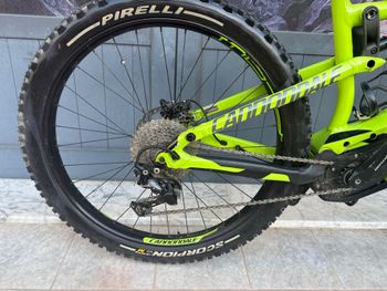 Used Cannondale Moterra neo Shimano Deore 2017 Mountainbike, Grün — image 2 of 8