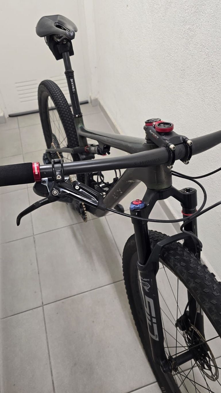 Used Specialized S-Works Epic 2022 2022 Mountainbike, Green, 29 — image 2 of 6