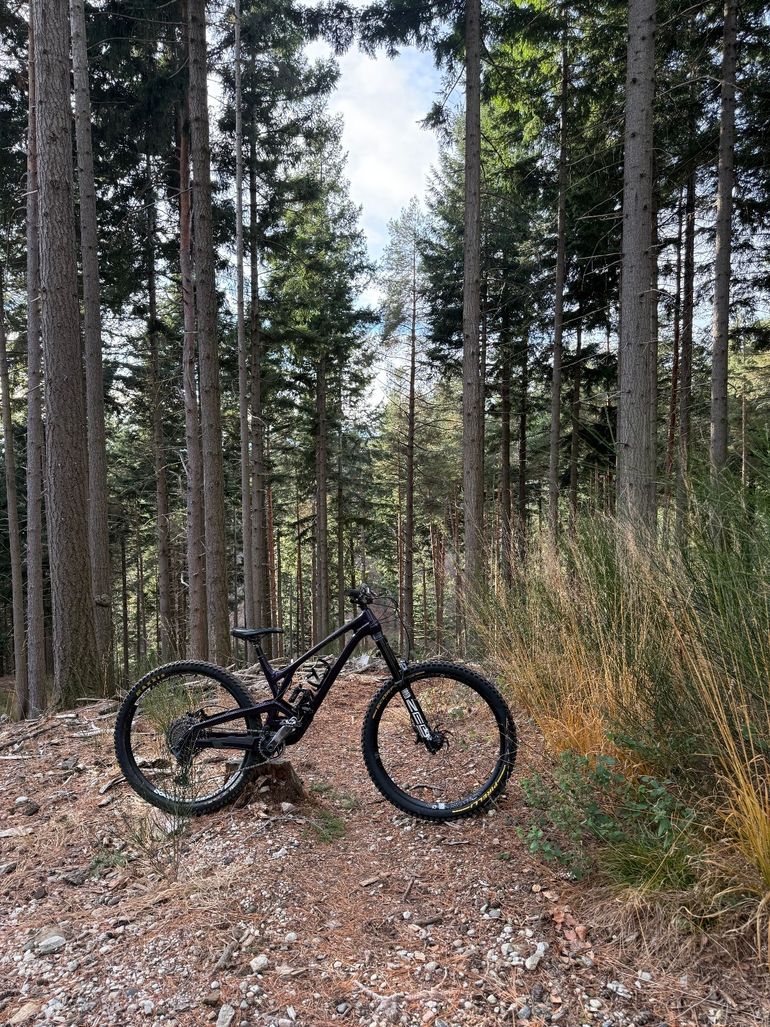 Used Evil Wreckoning - LS SRAM GX MECHANICAL i9 HYDRA 2023 2023 Mountainbike, Purple, 29 — image 3 of 3