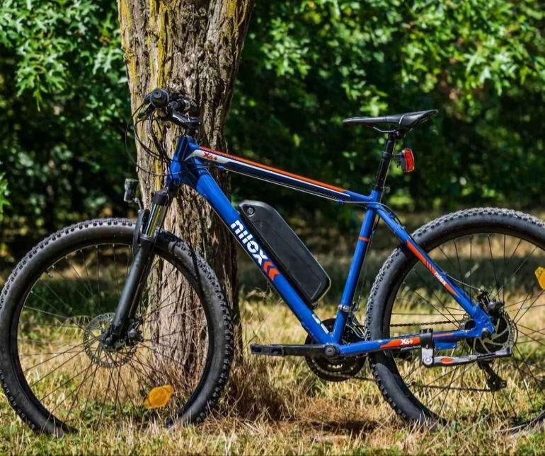 Used NILOX NILOX Custom Shimano Tourney 2024 Mountainbike, Blue — image 2 of 5