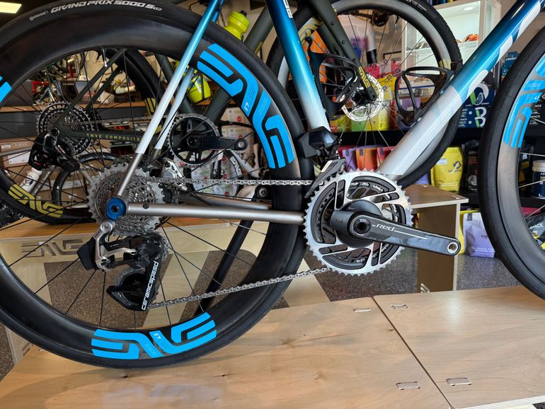 Used Mosaic RT1-iTR 2025 Road & Gravel, Blue — image 2 of 5