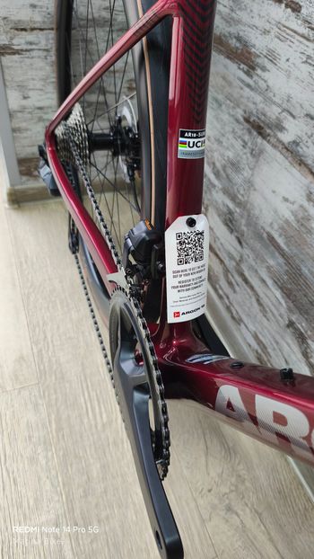 Used Argon 18 Sum Shimano Ultegra Di2 - Atten 2024 2024 Road & Gravel, Red — image 17 of 29
