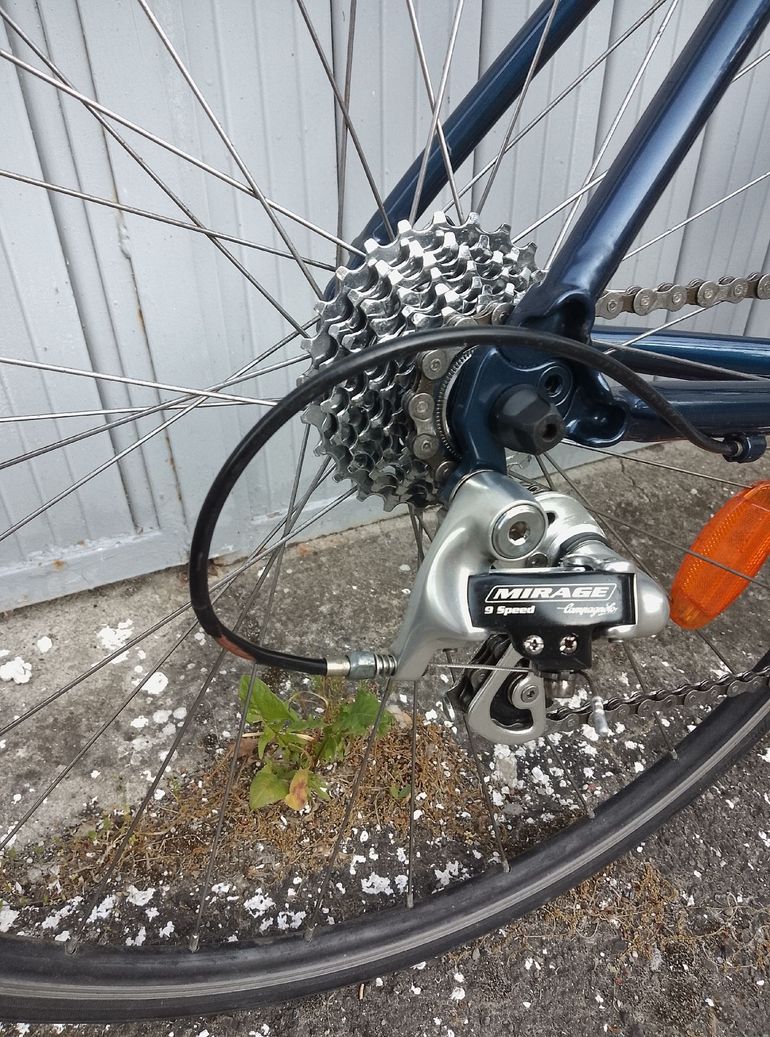 Used Bianchi Bianchi Custom Campagnolo Mirage 2005 Road & Gravel, Blau — image 4 of 32