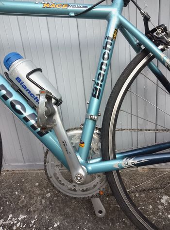Used Bianchi Bianchi Custom Campagnolo Mirage 2005 Road & Gravel, Blau — image 21 of 32