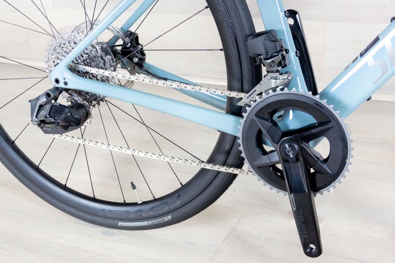 Used Specialized Roubaix SL8 Expert 2025 Road & Gravel, Blue — image 4 of 16