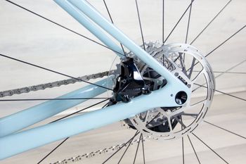Used Specialized Roubaix SL8 Expert 2025 Road & Gravel, Blue — image 13 of 16