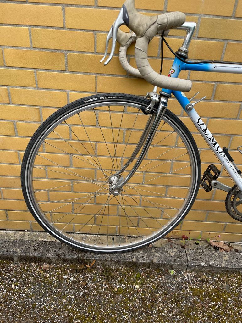 Used Olmo Olmo Custom Shimano 105 1986 Road & Gravel, Blu — image 2 of 9