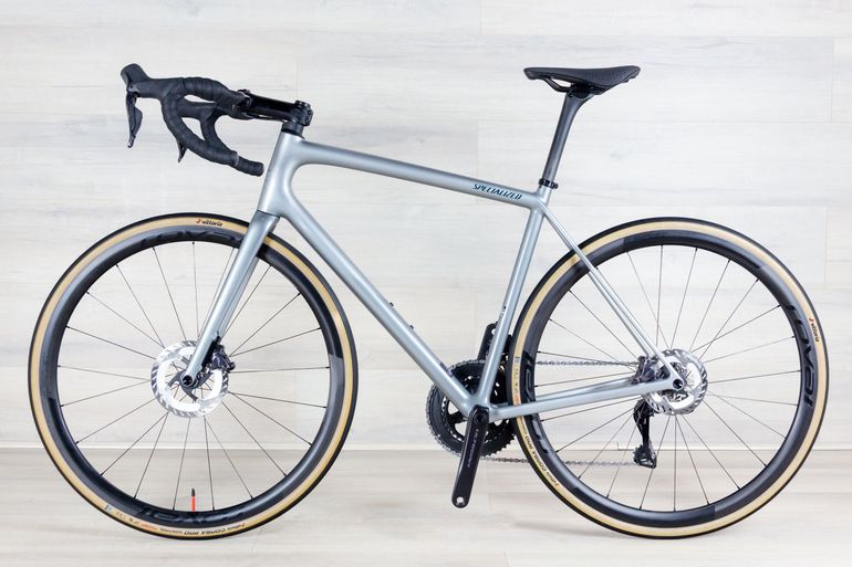 Used Specialized Aethos Pro 2026 Road & Gravel, Light Gray — image 2 of 16