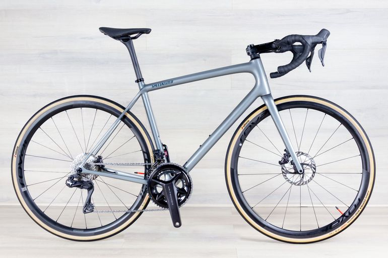 Used Specialized Aethos Pro 2026 Road & Gravel, Light Gray — image 1 of 16