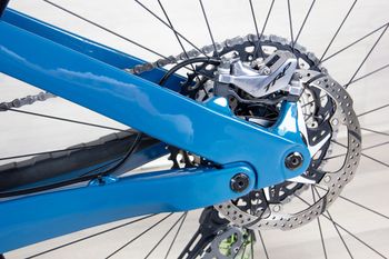 Used Fezzari Delano Peak Custom 2021 Mountainbike, Blue — image 15 of 20