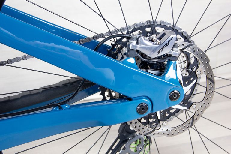 Used Fezzari Delano Peak Custom 2021 Mountainbike, Blue — image 15 of 20