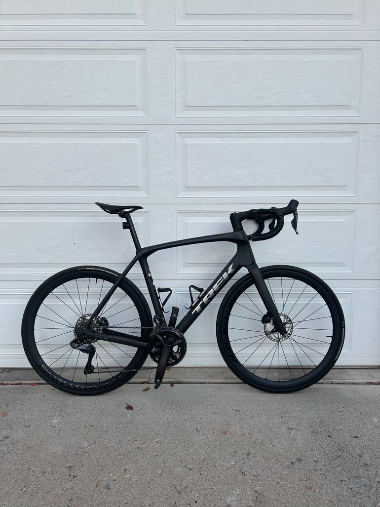 Used Trek Domane SLR 7 Gen 4 2024 2024 Road & Gravel, Black — image 1 of 3