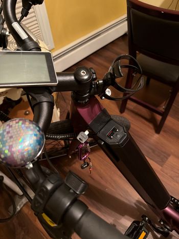 Used Aventon Pace 350 Step-through ebike 2021 2021 Urban, Purple — image 3 of 3