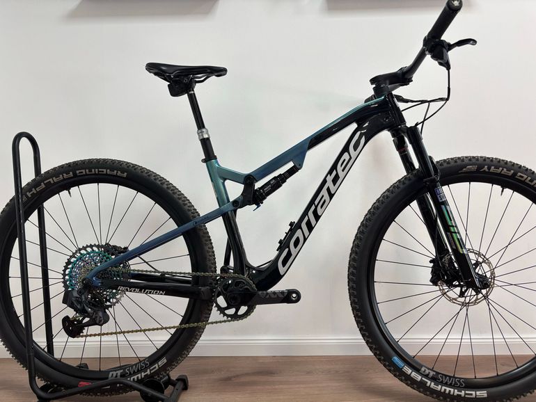 Used Corratec Corratec Custom SRAM XX1 Eagle AXS 2023 Mountainbike, Blau — image 1 of 3