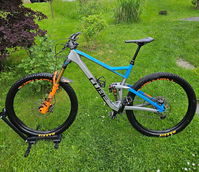 Used CUBE STEREO 150 C:62 SL 29 2021 2021 Mountainbike, Blue, 29 — image 1 of 18